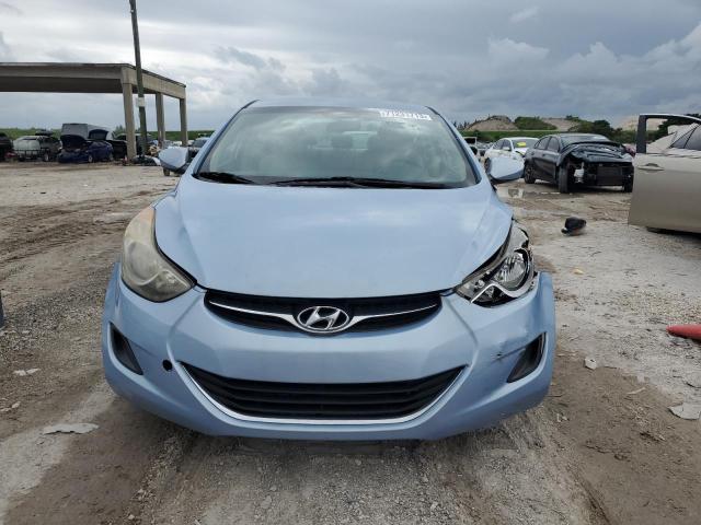 KMHDH4AE9BU134251 - 2011 HYUNDAI ELANTRA GLS BLUE photo 5