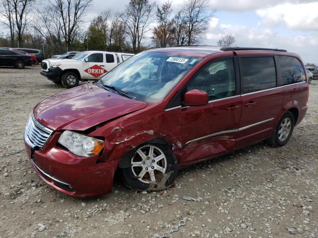 2C4RC1BG9DR555524 - 2013 CHRYSLER TOWN & COU TOURING 红色 照片 1