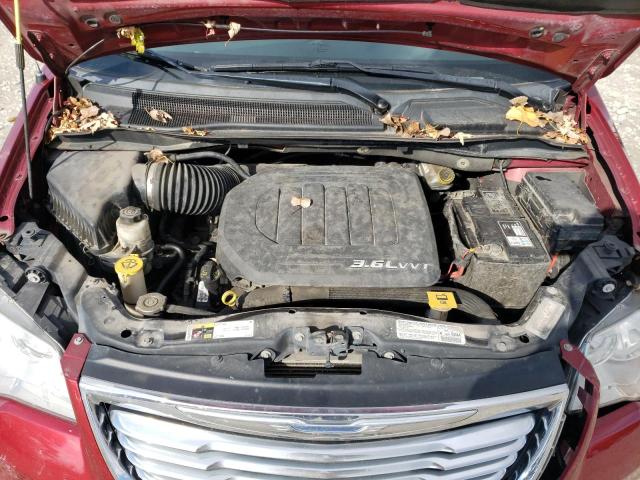 2C4RC1BG9DR555524 - 2013 CHRYSLER TOWN & COU TOURING 红色 照片 12