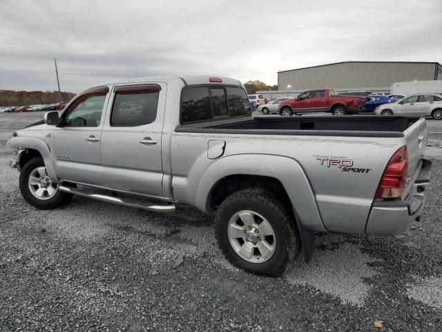 3TMKU72N68M014413 - 2008 TOYOTA TACOMA DOUBLE CAB PRERUNNER LONG BED SILVER photo 2