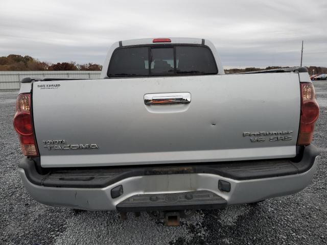 3TMKU72N68M014413 - 2008 TOYOTA TACOMA DOUBLE CAB PRERUNNER LONG BED SILVER photo 6