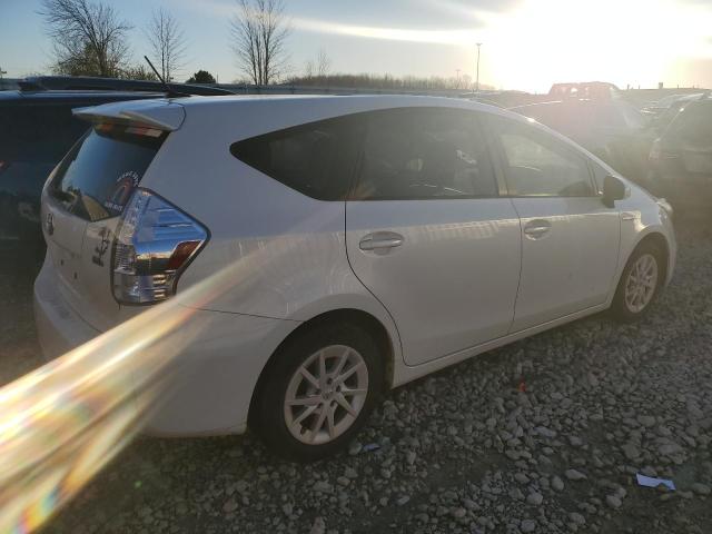 JTDZN3EU8D3262276 - 2013 TOYOTA PRIUS V WHITE photo 3