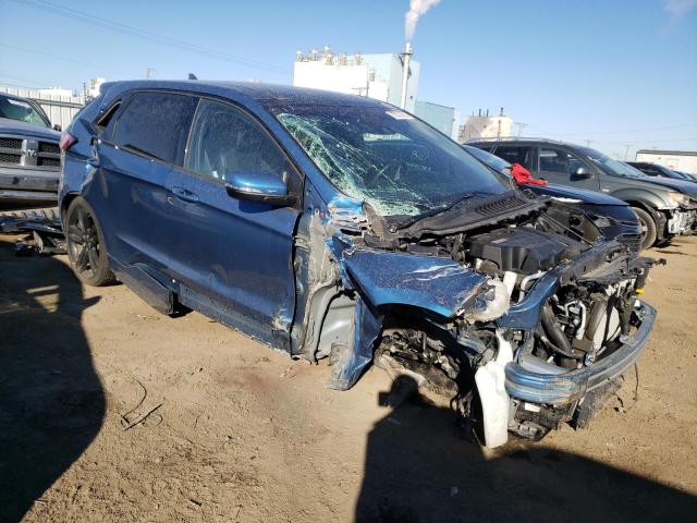 2FMPK4AP8LBA52020 - 2020 FORD EDGE ST BLUE photo 4