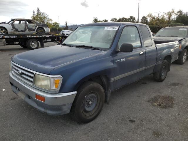 JT4TN12DXT0017770 - 1996 TOYOTA T100 XTRACAB BLUE photo 1