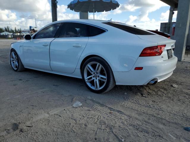 WAUYGAFC2CN038274 - 2012 AUDI A7 PREMIUM PLUS WHITE photo 2