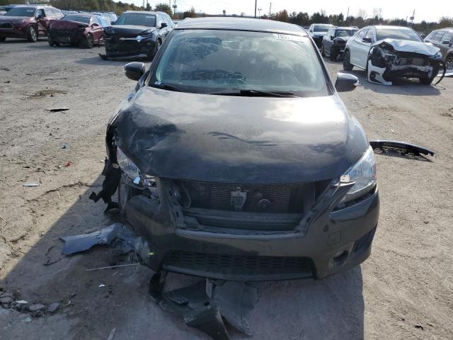 3N1AB7AP3FY354793 - 2015 NISSAN SENTRA S BLACK photo 5