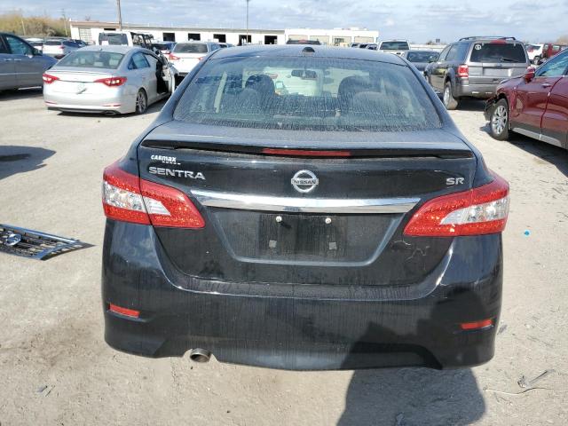 3N1AB7AP3FY354793 - 2015 NISSAN SENTRA S BLACK photo 6