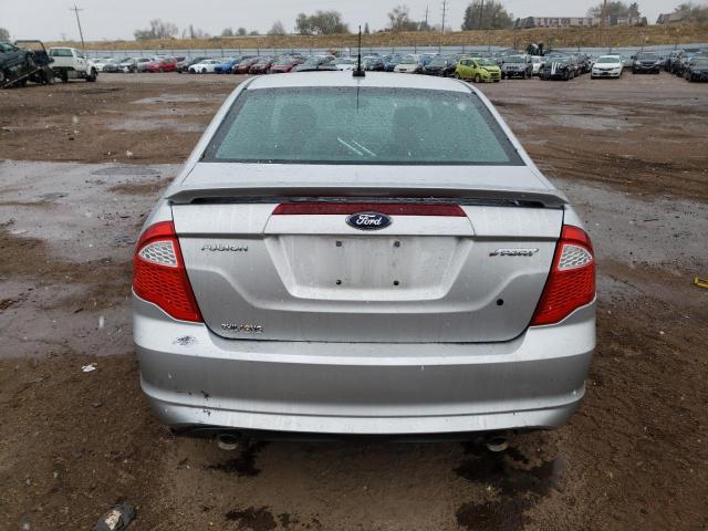 3FAHP0KC4BR155245 - 2011 FORD FUSION SPORT SILVER photo 6