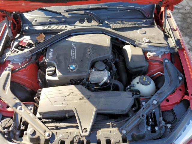 WBA1K9C50GV710035 - 2016 BMW 228 I SULEV RED photo 11