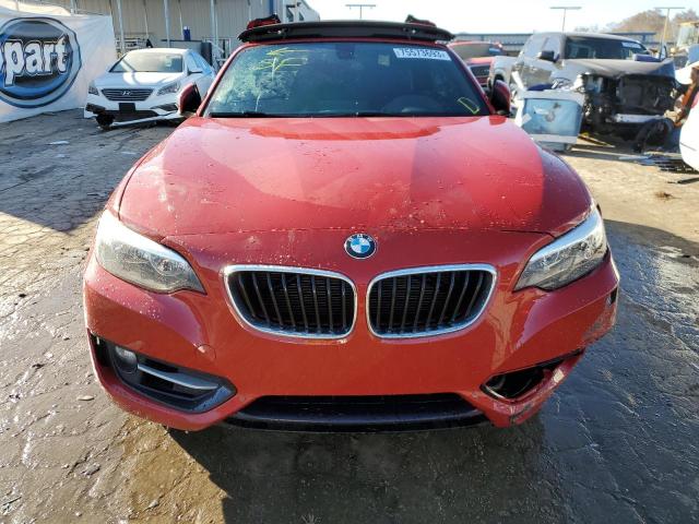 WBA1K9C50GV710035 - 2016 BMW 228 I SULEV RED photo 5