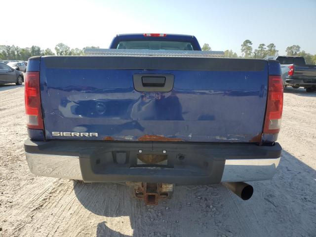 1GT12ZC81EF147386 - 2014 GMC SIERRA K2500 HEAVY DUTY BLUE photo 6