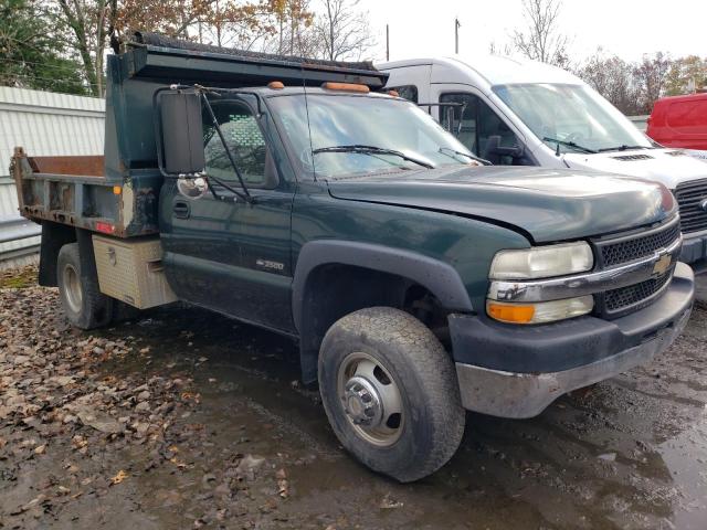 1GBJK34G32E158916 - 2002 CHEVROLET SILVERADO K3500 GREEN photo 4