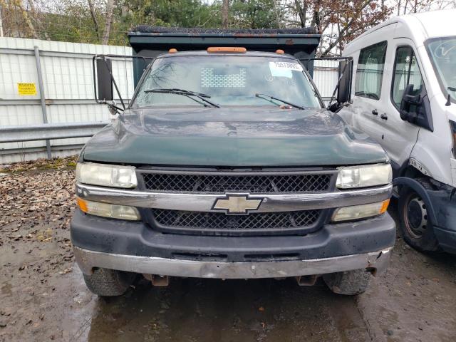 1GBJK34G32E158916 - 2002 CHEVROLET SILVERADO K3500 GREEN photo 5