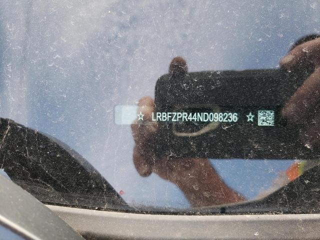 LRBFZPR44ND098236 - 2022 BUICK ENVISION ESSENCE Սպիտակ լուսանկար 13