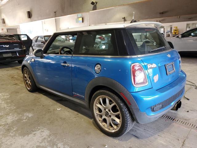 WMWMF73518TT86855 - 2008 MINI COOPER S BLUE photo 2