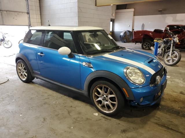 WMWMF73518TT86855 - 2008 MINI COOPER S BLUE photo 4