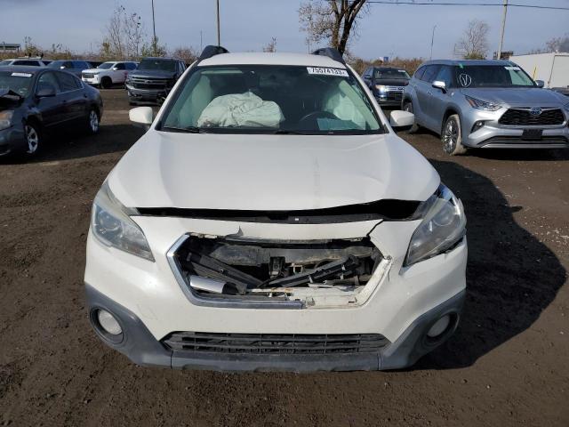 4S4BSCAC3H3230943 - 2017 SUBARU OUTBACK 2.5I WHITE photo 5