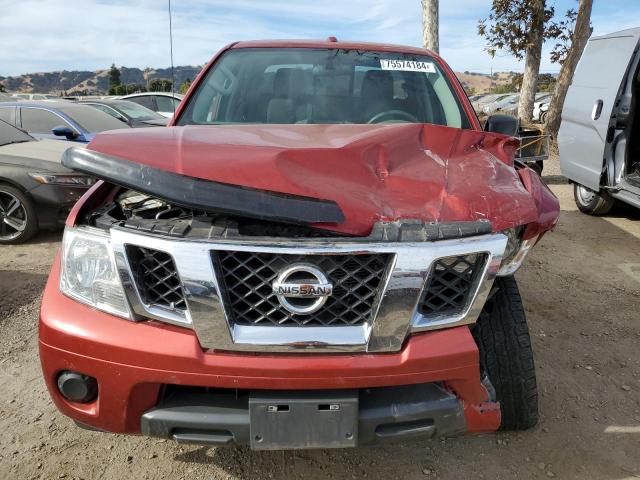 1N6AD0EV7JN724685 - 2018 NISSAN FRONTIER S RED photo 5