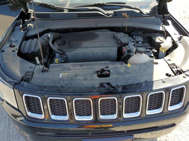 3C4NJCAB6JT286123 - 2018 JEEP COMPASS SPORT BLACK photo 12