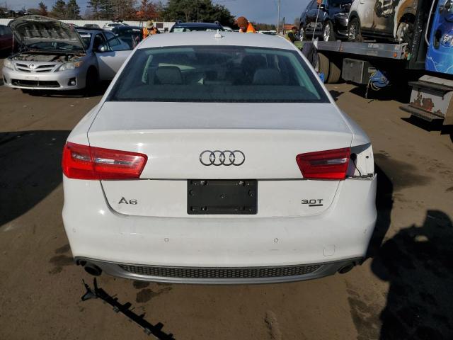 WAUHGAFC0CN156808 - 2012 AUDI A6 PRESTIGE WHITE photo 6