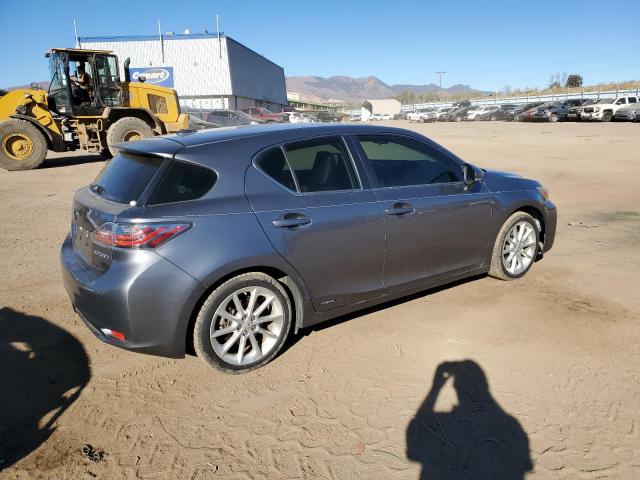 JTHKD5BH9C2109710 - 2012 LEXUS CT 200 GRAY photo 3