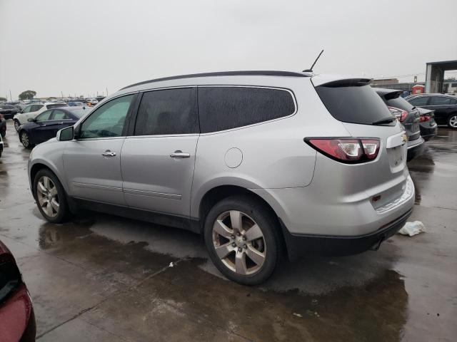 1GNKRLKD5DJ209354 - 2013 CHEVROLET TRAVERSE LTZ SILVER photo 2