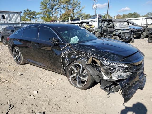 1HGCV1F31NA113836 - 2022 HONDA ACCORD SPORT BLACK photo 4