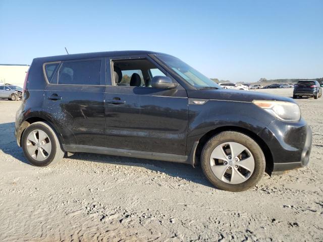 KNDJN2A29E7725418 - 2014 KIA SOUL BLACK photo 4