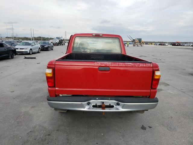 4F4YR16U01TM09843 - 2001 MAZDA B3000 CAB PLUS RED photo 6