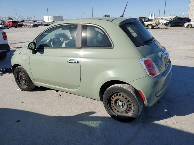 3C3CFFAR2CT100253 - 2012 FIAT 500 POP GREEN photo 2