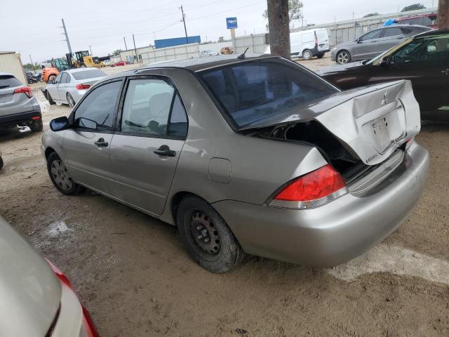 JA3AJ26E14U039323 - 2004 MITSUBISHI LANCER ES BEIGE photo 2