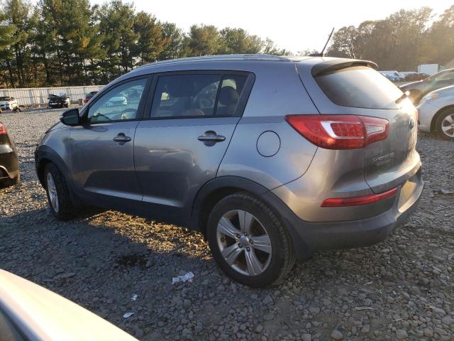 KNDPB3A24D7449513 - 2013 KIA SPORTAGE BASE GRAY photo 2