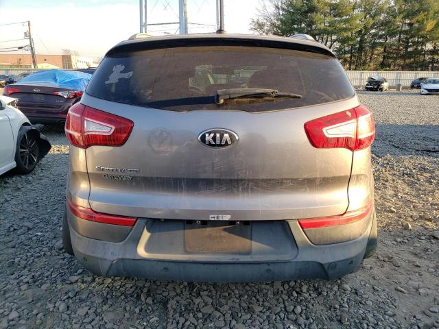 KNDPB3A24D7449513 - 2013 KIA SPORTAGE BASE GRAY photo 6