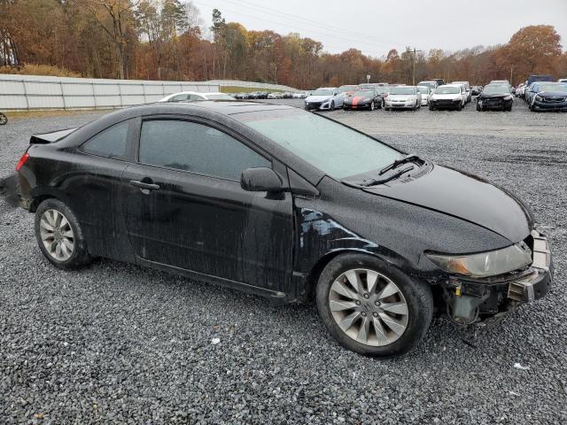 2HGFG11889H506136 - 2009 HONDA CIVIC EX BLACK photo 4