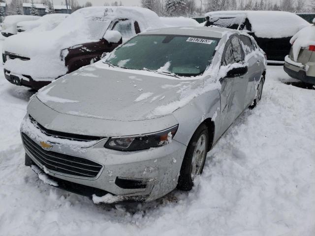 1G1ZB5ST9HF293372 - 2017 CHEVROLET MALIBU LS SILVER photo 1