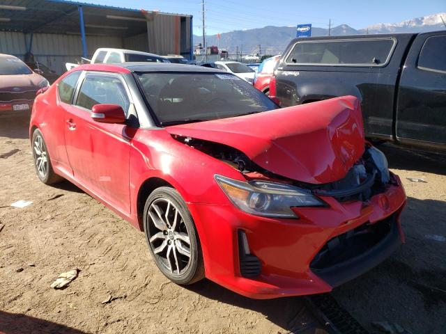 JTKJF5C7XE3072394 - 2014 TOYOTA SCION TC 红色 照片 4