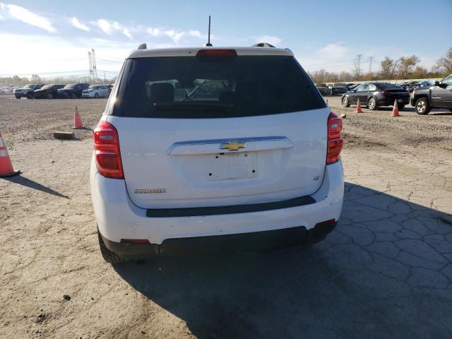 2GNALCEK9H1514766 - 2017 CHEVROLET EQUINOX LT WHITE photo 6