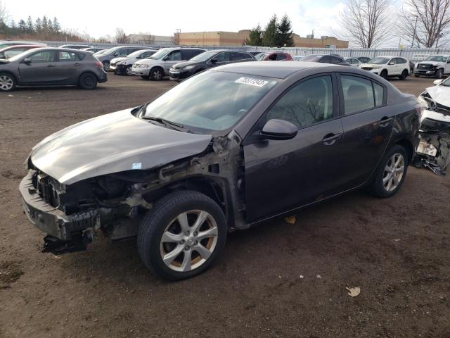 JM1BL1SF0A1311074 - 2010 MAZDA 3 I GRAY photo 1