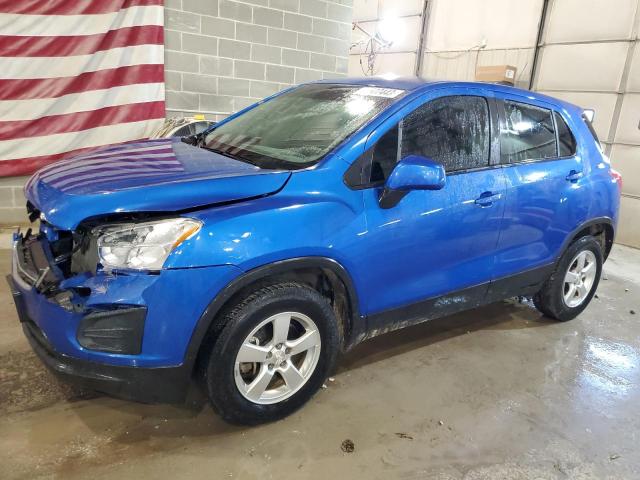 KL7CJNSB9GB710208 - 2016 CHEVROLET TRAX LS BLUE photo 1