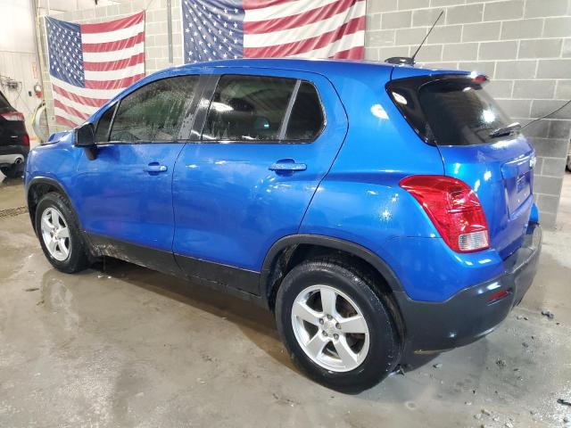 KL7CJNSB9GB710208 - 2016 CHEVROLET TRAX LS BLUE photo 2