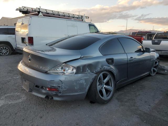 WBAEH73464B215623 - 2004 BMW 645 CI AUTOMATIC Сұр фото 3