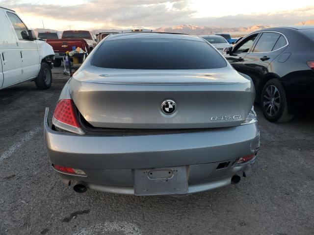 WBAEH73464B215623 - 2004 BMW 645 CI AUTOMATIC Сұр фото 6