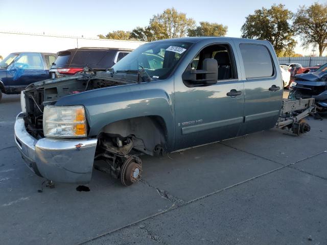 1GCHK23K78F158379 - 2008 CHEVROLET SILVERADO K2500 HEAVY DUTY TEAL photo 1