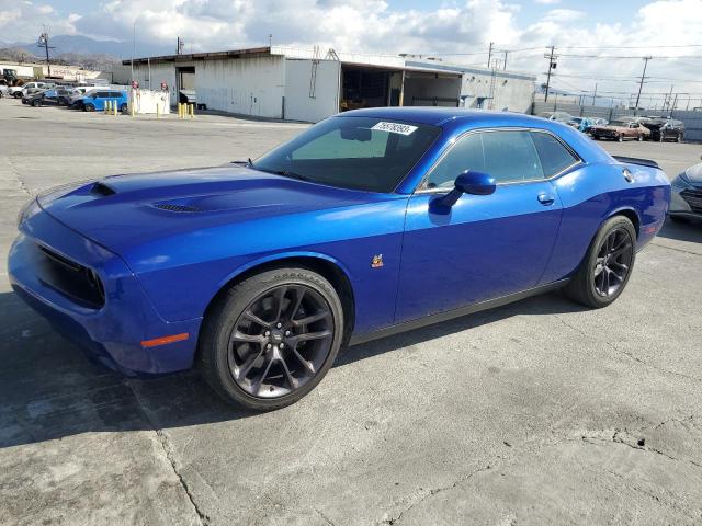 2C3CDZFJ3LH165356 - 2020 DODGE CHALLENGER R/T SCAT PACK BLUE photo 1