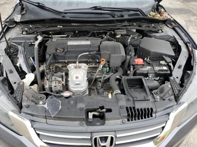 1HGCR2F8XDA035111 - 2013 HONDA ACCORD EXL GRAY photo 11