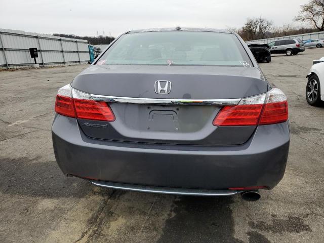 1HGCR2F8XDA035111 - 2013 HONDA ACCORD EXL GRAY photo 6