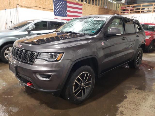 1C4RJFLG9JC231463 - 2018 JEEP GRAND CHER TRAILHAWK Մոխրագույն լուսանկար 1