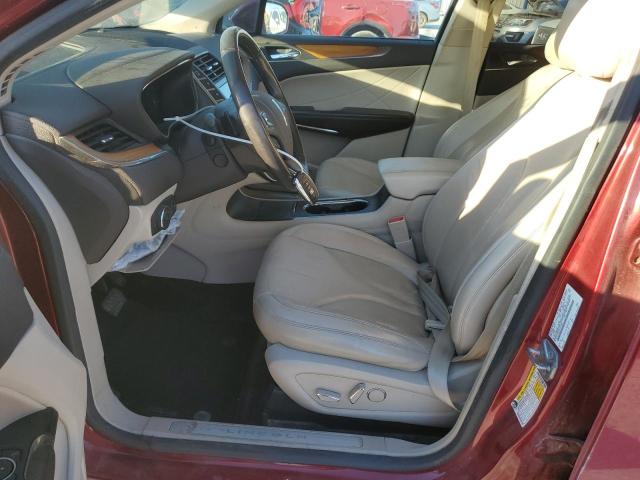 5LMCJ2C99HUL21662 - 2017 LINCOLN MKC SELECT Կարմիր լուսանկար 7