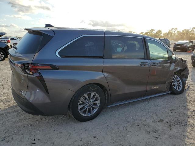 5TDKRKEC0PS152400 - 2023 TOYOTA SIENNA LE GRAY photo 3