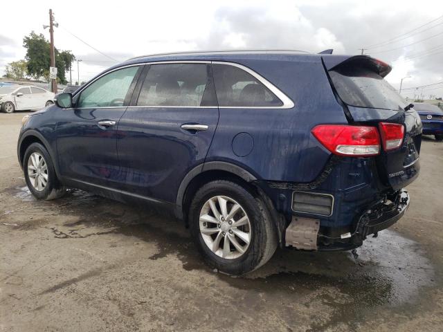 5XYPG4A33JG343665 - 2018 KIA SORENTO LX BLUE photo 2